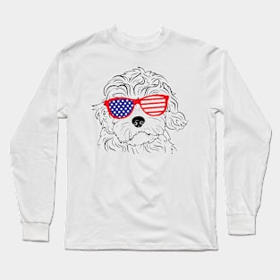 dog america Long Sleeve T-Shirt